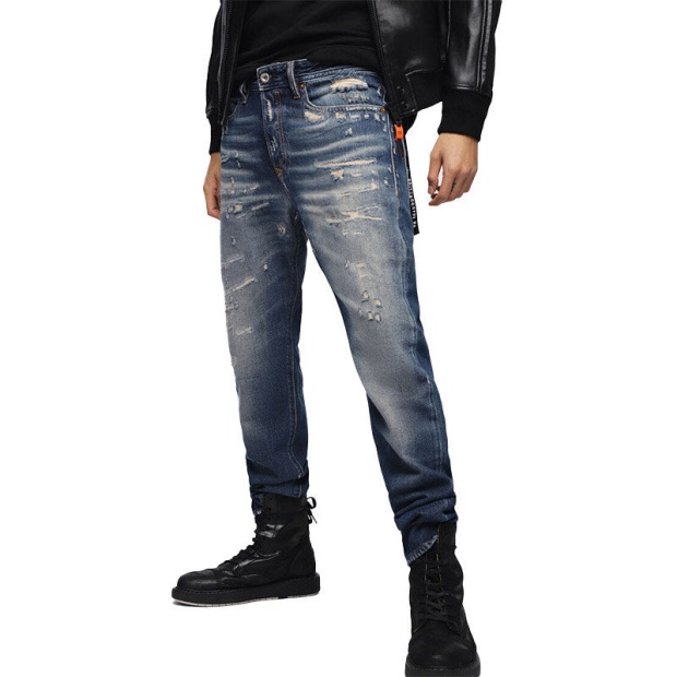 Diesel UK Buster 088Aq Men's Jeans Denim Regular Slim Tapered Fit Casual Pants