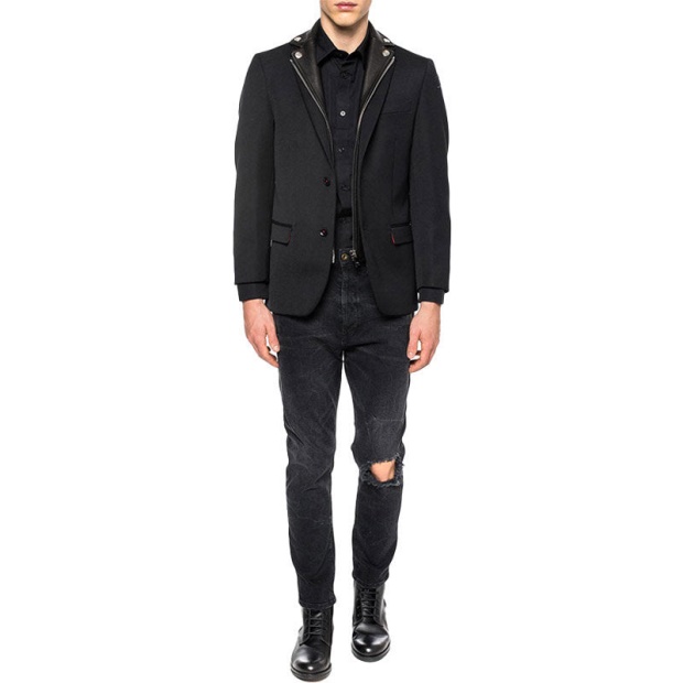 Diesel UK D-Eetar 069Dv Men's Denim Jeans Casual Stretch Tapered Fit Trousers