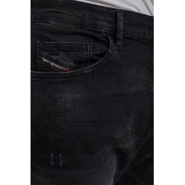 Diesel UK D-Eetar 069Dv Men's Denim Jeans Casual Stretch Tapered Fit Trousers