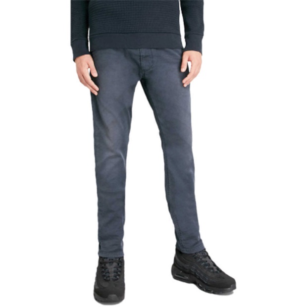 Krooley Ne 0670M 81E Men's Denim Sweat Jogg Jeans Regular Fit Tapered Fade Diesel UK