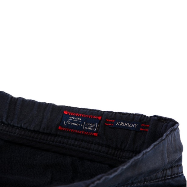 Krooley Ne 0670M 81E Men's Denim Sweat Jogg Jeans Regular Fit Tapered Fade Diesel UK