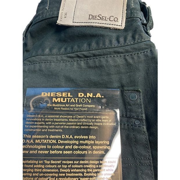 Krayver 0816V Men's Jeans Denim Stretch Regular Slim Carrot Fit Trousers Diesel UK