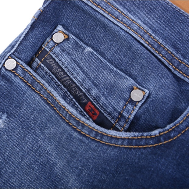 Diesel UK Tepphar 0688A Men's Denim Jeans Distressed Stretch Plain Slim Fit Carrot