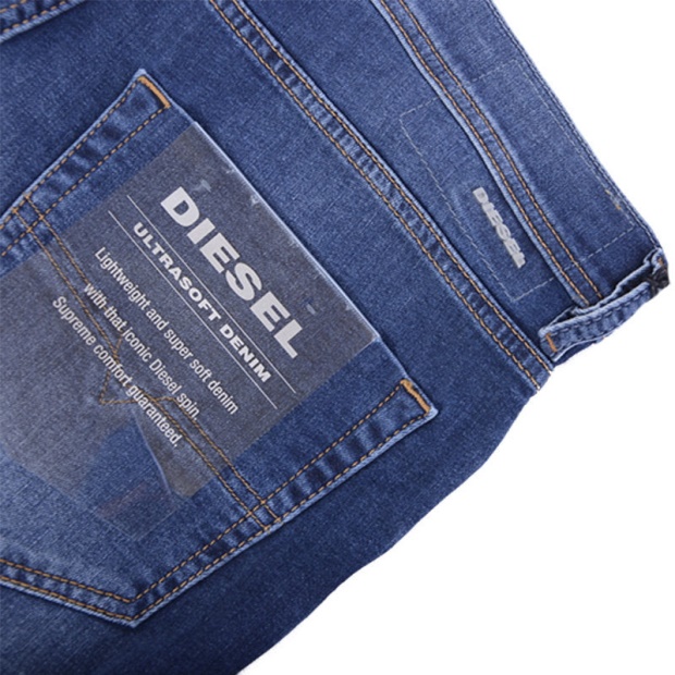 Diesel UK Tepphar 0688A Men's Denim Jeans Distressed Stretch Plain Slim Fit Carrot