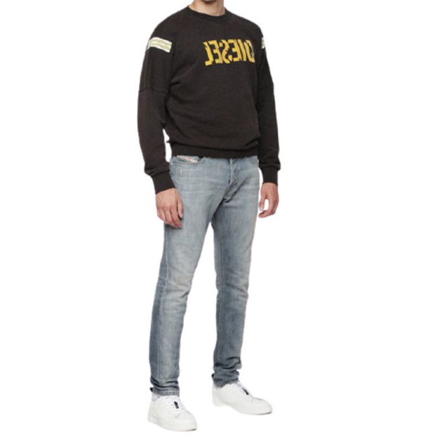 Tepphar 084Uk Men's Denim Jeans Slim Fit Carrot Casual Denim Pants Lyocell Diesel UK