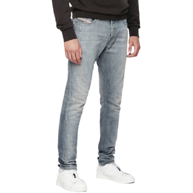 Tepphar 084Uk Men's Denim Jeans Slim Fit Carrot Casual Denim Pants Lyocell Diesel UK