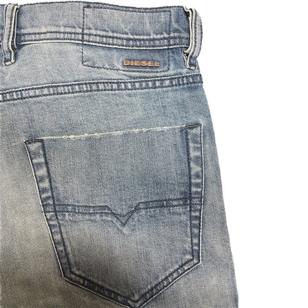 Tepphar 084Uk Men's Denim Jeans Slim Fit Carrot Casual Denim Pants Lyocell Diesel UK