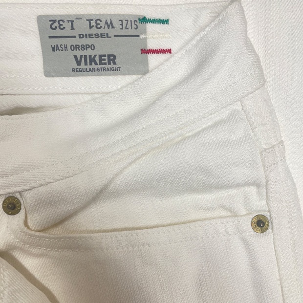 Diesel UK Viker 0R8P0 Men's Jeans Denim Stretch Regular Straight Fit Casual Pants