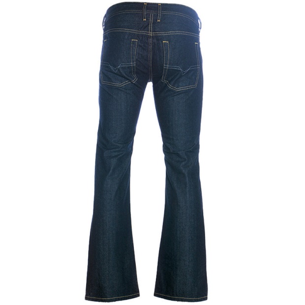 Diesel UK Men's Jeans Denim Regular Bootcut Fit Casual Pants Indigo Trousers