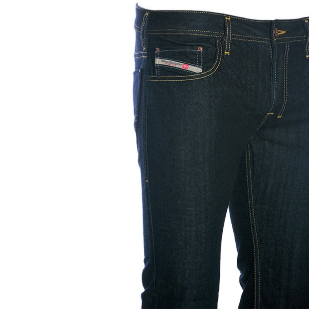 Diesel UK Men's Jeans Denim Regular Bootcut Fit Casual Pants Indigo Trousers