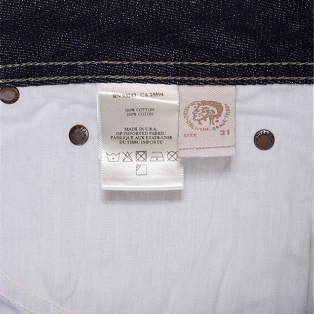 Diesel UK Men's Jeans Denim Regular Bootcut Fit Casual Pants Indigo Trousers