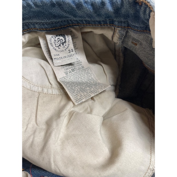 Diesel UK Thommer 0B1Au Men's Jeans Denim Stretch Slim Fit Casual Trousers