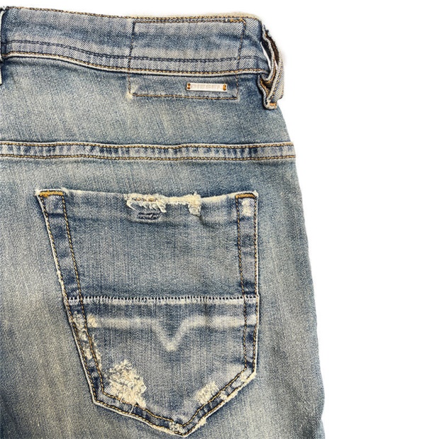 Diesel UK Thommer 0B1Au Men's Jeans Denim Stretch Slim Fit Casual Trousers