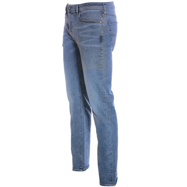 Buster 084Sj Men's Jeans Denim Casual Stretch Regular Slim Tapered Trouser Diesel UK