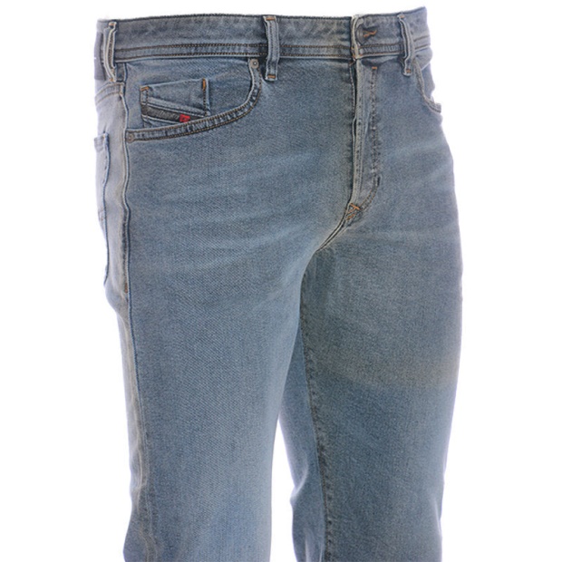 Buster 084Sj Men's Jeans Denim Casual Stretch Regular Slim Tapered Trouser Diesel UK