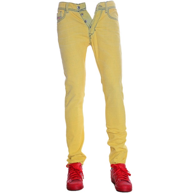 Diesel UK Tepphar 0850Y Men's Jeans Denim Regular Slim Carrot Fit Casual Pants