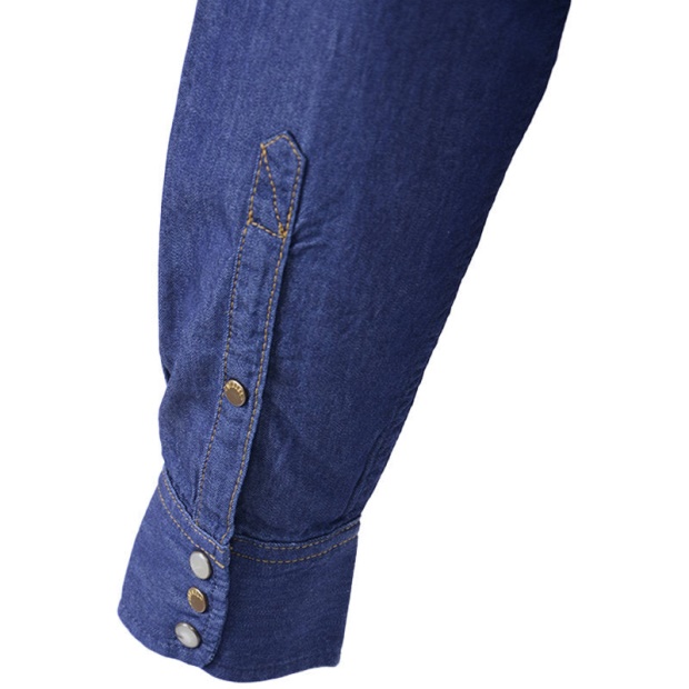 Diesel UK New Sonora E 0Bamp Men's Denim Shirt Long Sleeve Casual Plain Blue Shirt