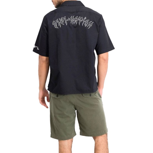 Diesel UK S Kingi Men's Shirt Regular Fit Casual Cotton Short Sleeve Outwear Summer