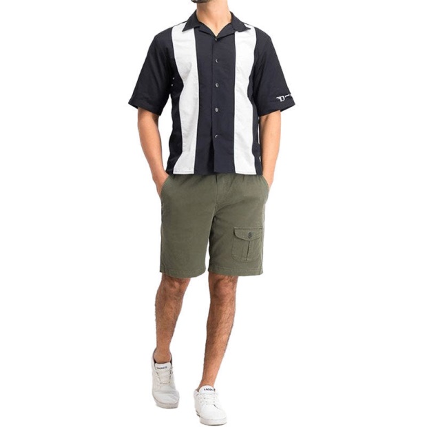 Diesel UK S Kingi Men's Shirt Regular Fit Casual Cotton Short Sleeve Outwear Summer