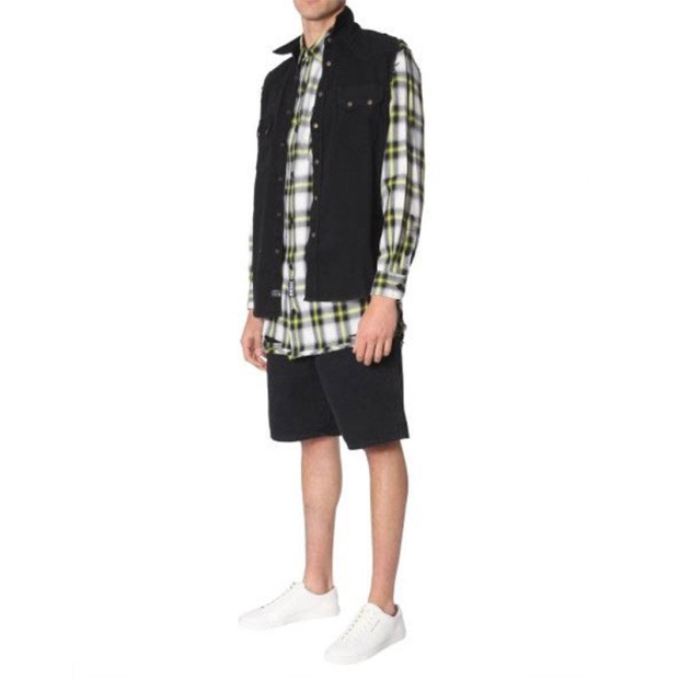 Diesel UK S Machito Men's Shirt Oversize Fit Casual Cotton Long Sleeve Smart Office