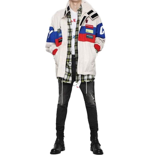 Diesel UK S Machito Men's Shirt Oversize Fit Casual Cotton Long Sleeve Smart Office