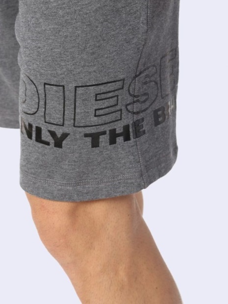 Diesel UK Umlb Pan Only The Brave Men's Fleece Shorts Summer Beachwear Bermudas