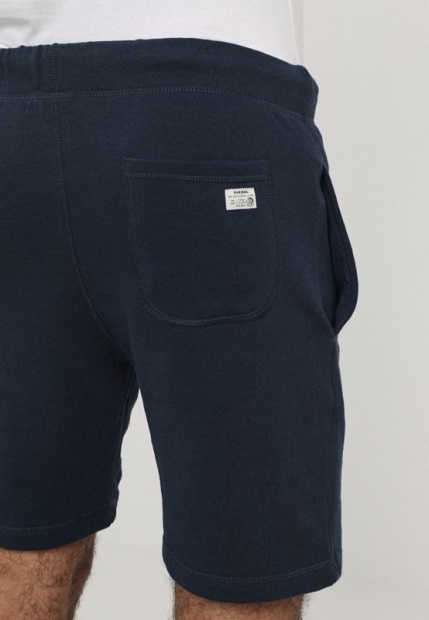 Umilb Pan Men's Fleece Shorts Casual Summer Beachwear Bermudas Diesel UK