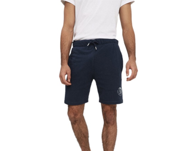 Umilb Pan Men's Fleece Shorts Casual Summer Beachwear Bermudas Diesel UK