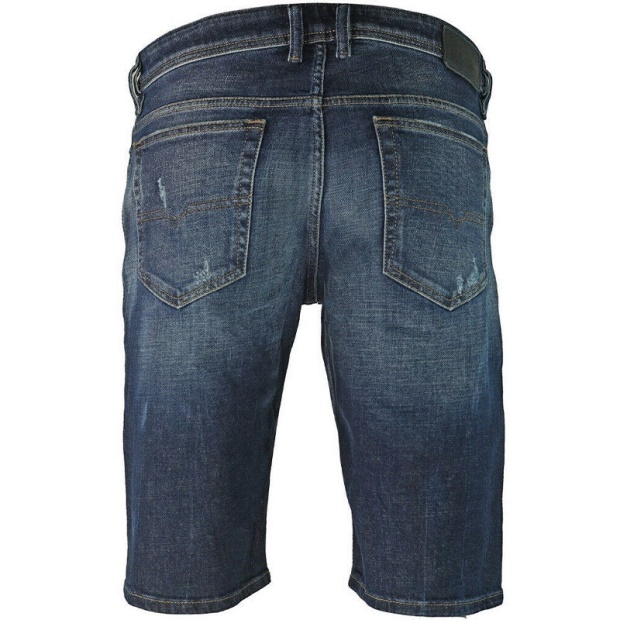 Diesel UK Thoshort 084Qt Men's Denim Jeans Shorts Summer Casual Beach Faded Shorts