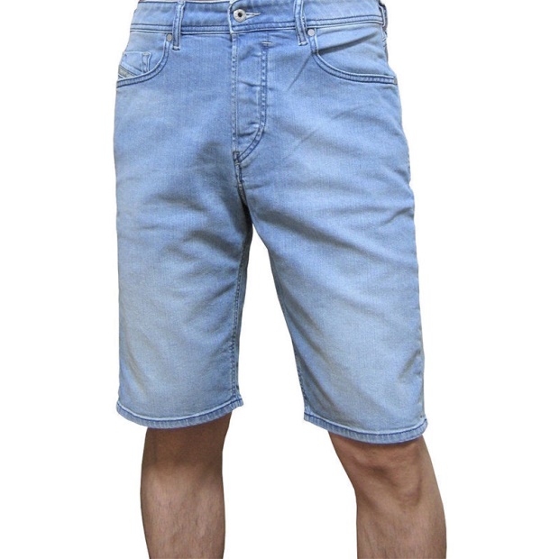 Keeshort Rn84Q Men's Denim Jeans Shorts Summer Casual Beach Faded Shorts Diesel UK