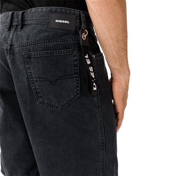 D Willoh Men's Shorts Denim Jeans Summer Casual Cotton Beachwear Loose Fit Diesel UK