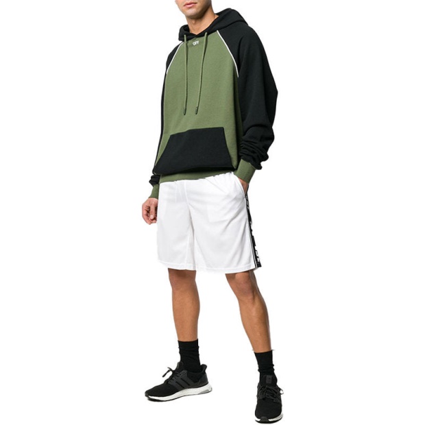 P Hitoshi 0Watf Men's Shorts Regular Fit Summer Casual Bermuda Shorts Diesel UK Dark Beige/Off White