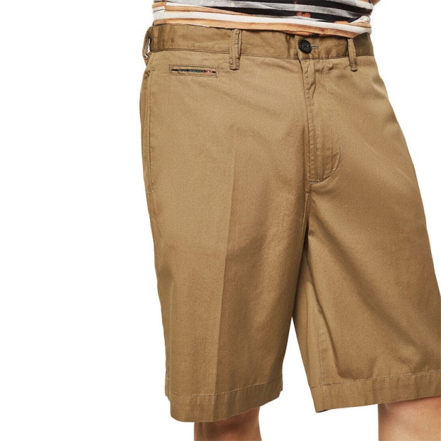 Diesel UK P Wholsho 0Gauy Men's Chino Shorts Regular Fit Summer Casual Half Pants