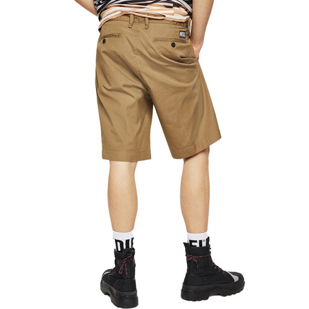 Diesel UK P Wholsho 0Gauy Men's Chino Shorts Regular Fit Summer Casual Half Pants