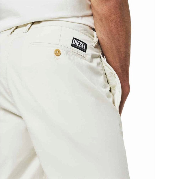Diesel UK P Wholsho 0Gauy Men's Chino Shorts Regular Fit Summer Casual Half Pants