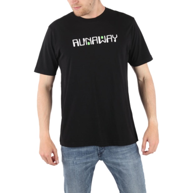 Diesel UK T Just Zd 0Sayp 900 Men's T-Shirt Graphic Print Crew Neck Summer Black Tee