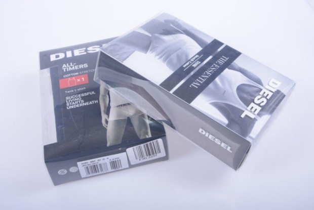 Diesel UK Bale Single Men's Tank Top Gym Muscle Bodybuilding Sleeveless Vest 1 Pack Grey/White/Black