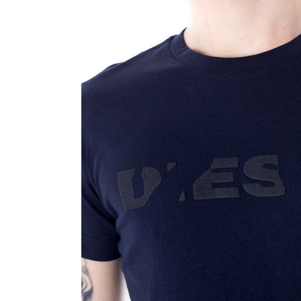 Diesel UK T Diego Brok Men's T Shirt Short Sleeve Casual Cotton Tees Summer Top New