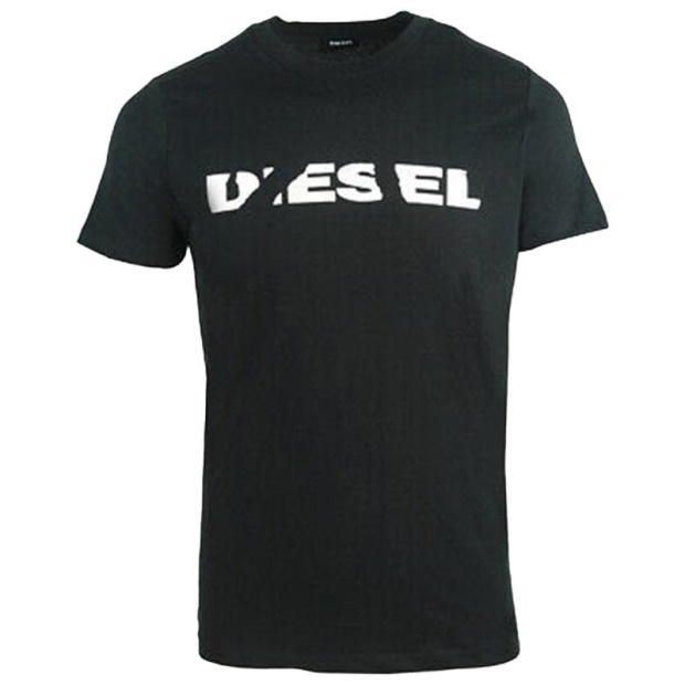 Diesel UK T Diego Brok Men's T Shirt Short Sleeve Casual Cotton Tees Summer Top New