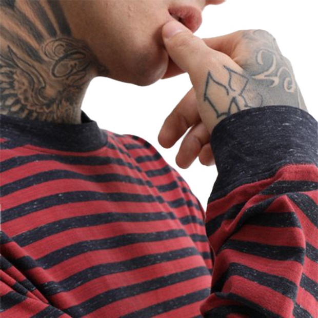 Diesel UK T Halo Men's T Shirt Crew Neck Casual Cotton Long Sleeve Summer Tees