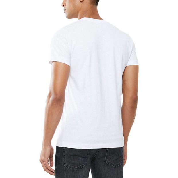 Diesel UK T Diego B6 Men's T Shirt Crew Neck Short Sleeve Casual Cotton Tee White