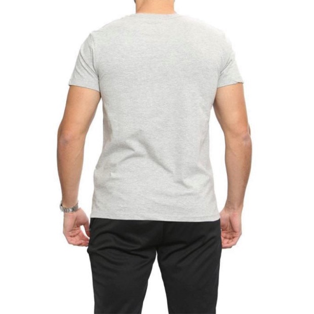 T Diego Brok Men's Grey T Shirt Short Sleeve Crew Neck Casual Cotton Tee Diesel UK