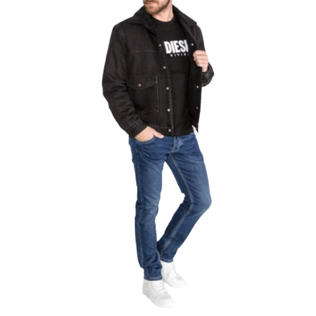 Black/Blue/Grey/White Diesel UK T Diego Division Men's T Shirt Short Sleeve Tee Casual Cotton Summer Top