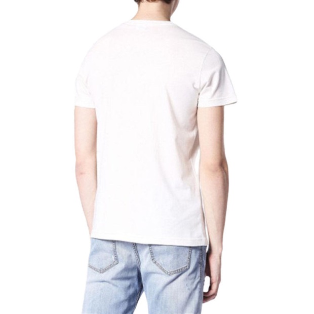 T Diego Sk Men's T Shirt Cotton Crew Neck Casual Summer Short Sleeve Tee Diesel UK