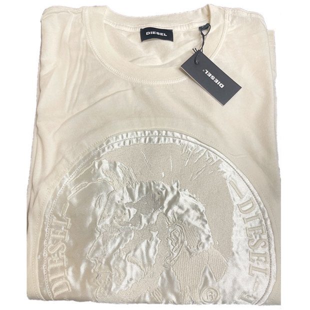 T Diego Sk Men's T Shirt Cotton Crew Neck Casual Summer Short Sleeve Tee Diesel UK