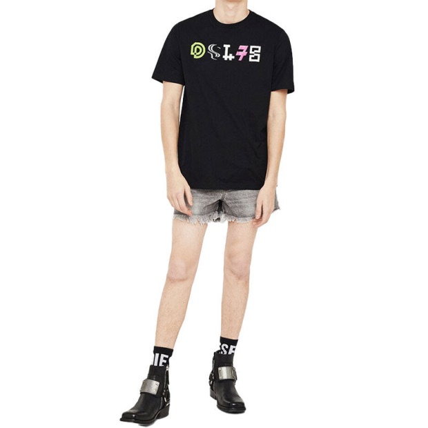 Diesel UK T Just Y17 Men's T Shirt Short Sleeve Crew Neck Casual Summer Cotton Tees