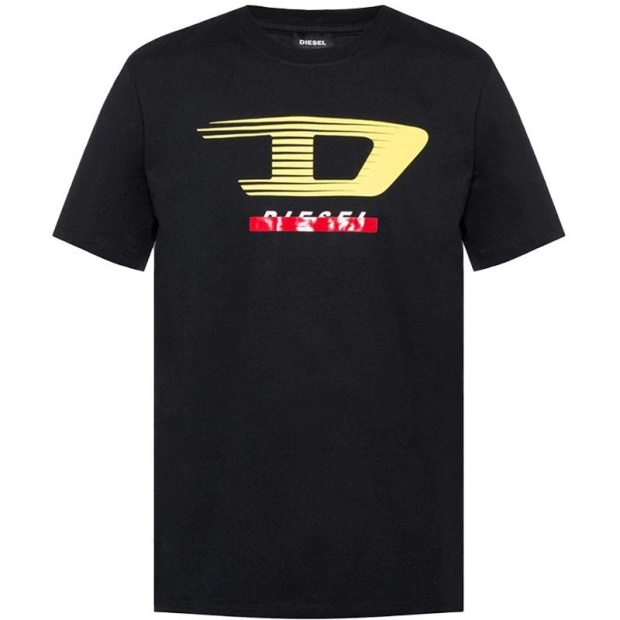 T Just Y4 Men's T Shirt Crew Neck Short Sleeve Casual Cotton Tee Diesel UK