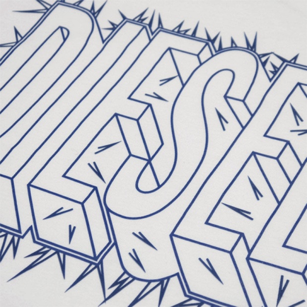 T Diego Sl Men's T Shirt Short Sleeve Crew Neck Casual Summer Cotton Tees Diesel UK