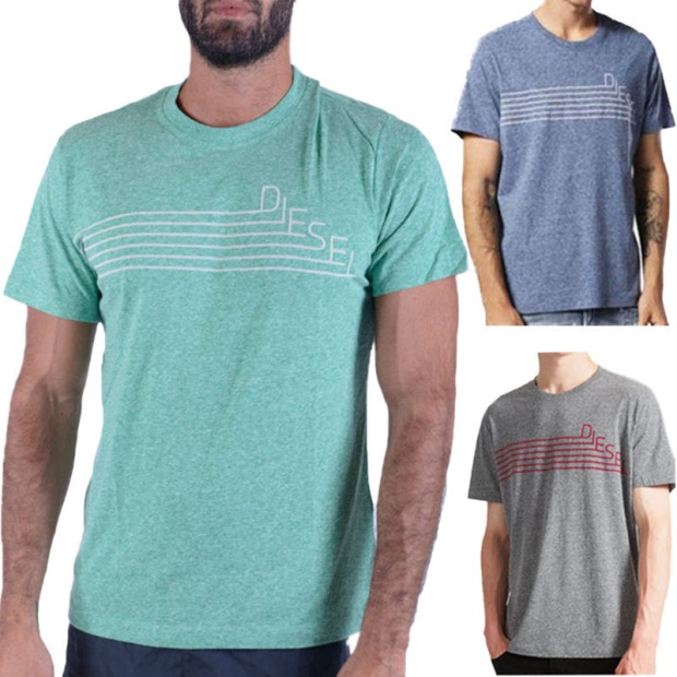 Diesel UK T Joe Qf Men's T Shirt Short Sleeve Crew Neck Casual Summer Cotton Tees
