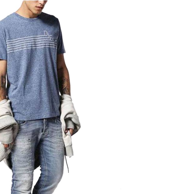 Diesel UK T Joe Qf Men's T Shirt Short Sleeve Crew Neck Casual Summer Cotton Tees